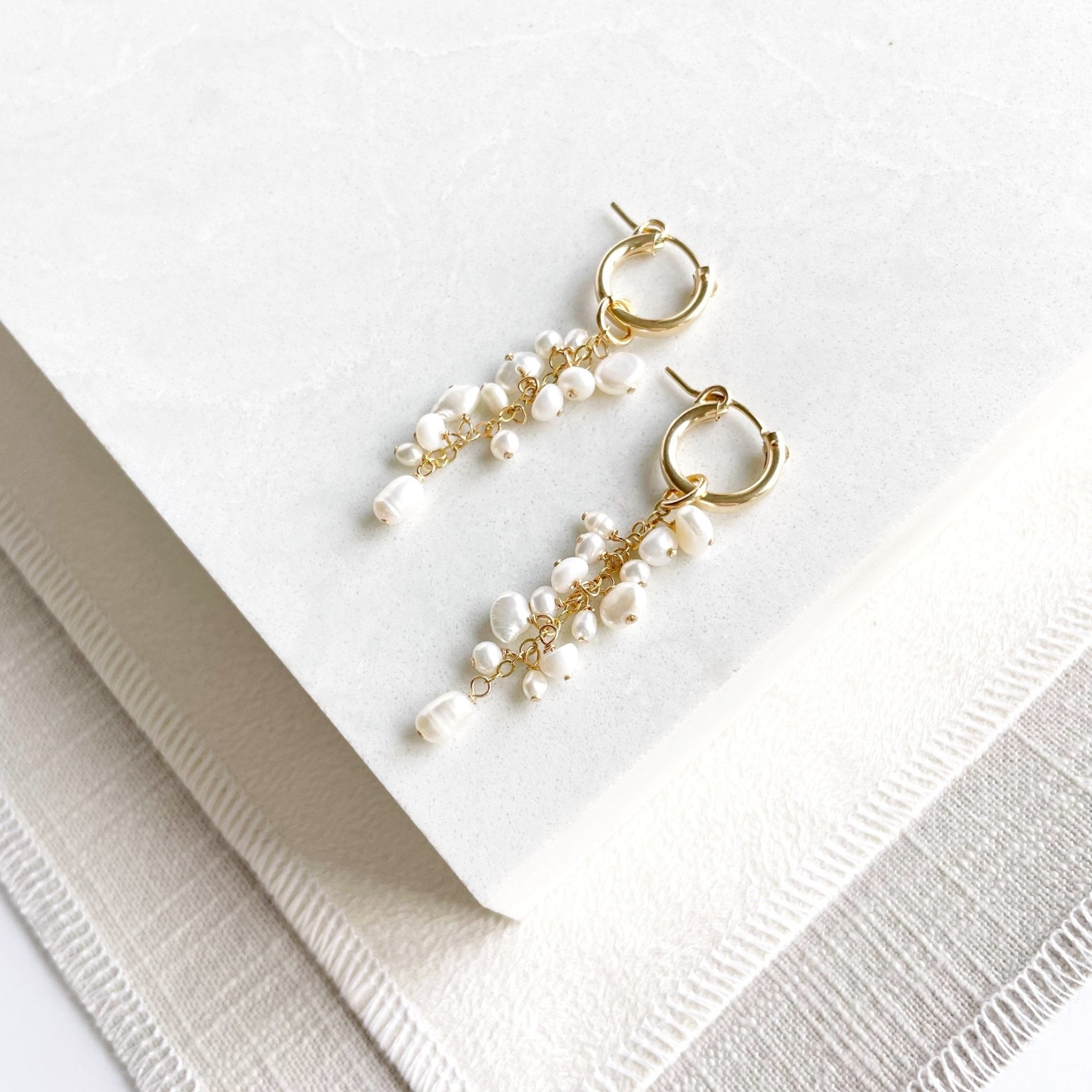 Fisher Earrings - Sarah Cornwell Jewelry
