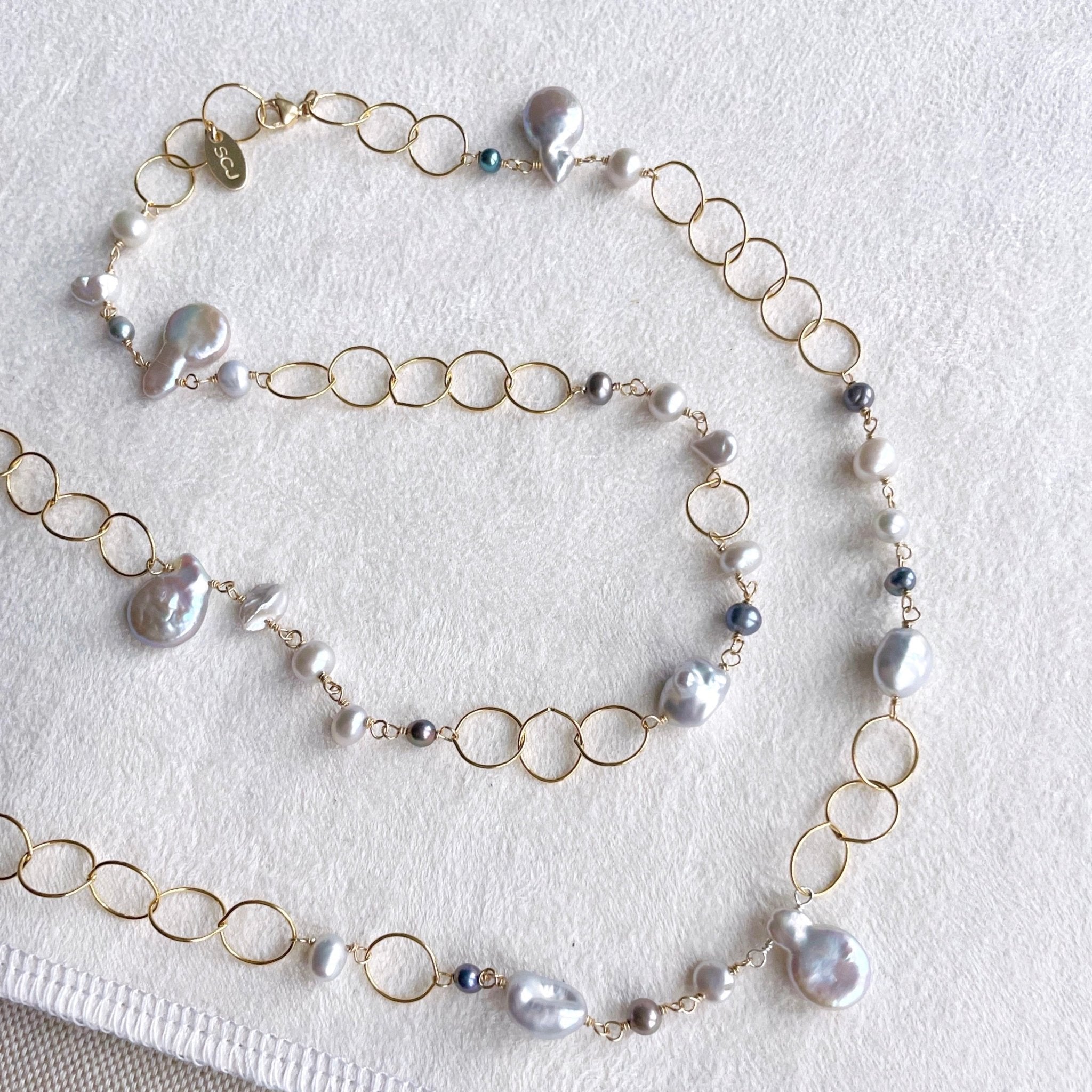 Gray Mist Necklace - Sarah Cornwell Jewelry