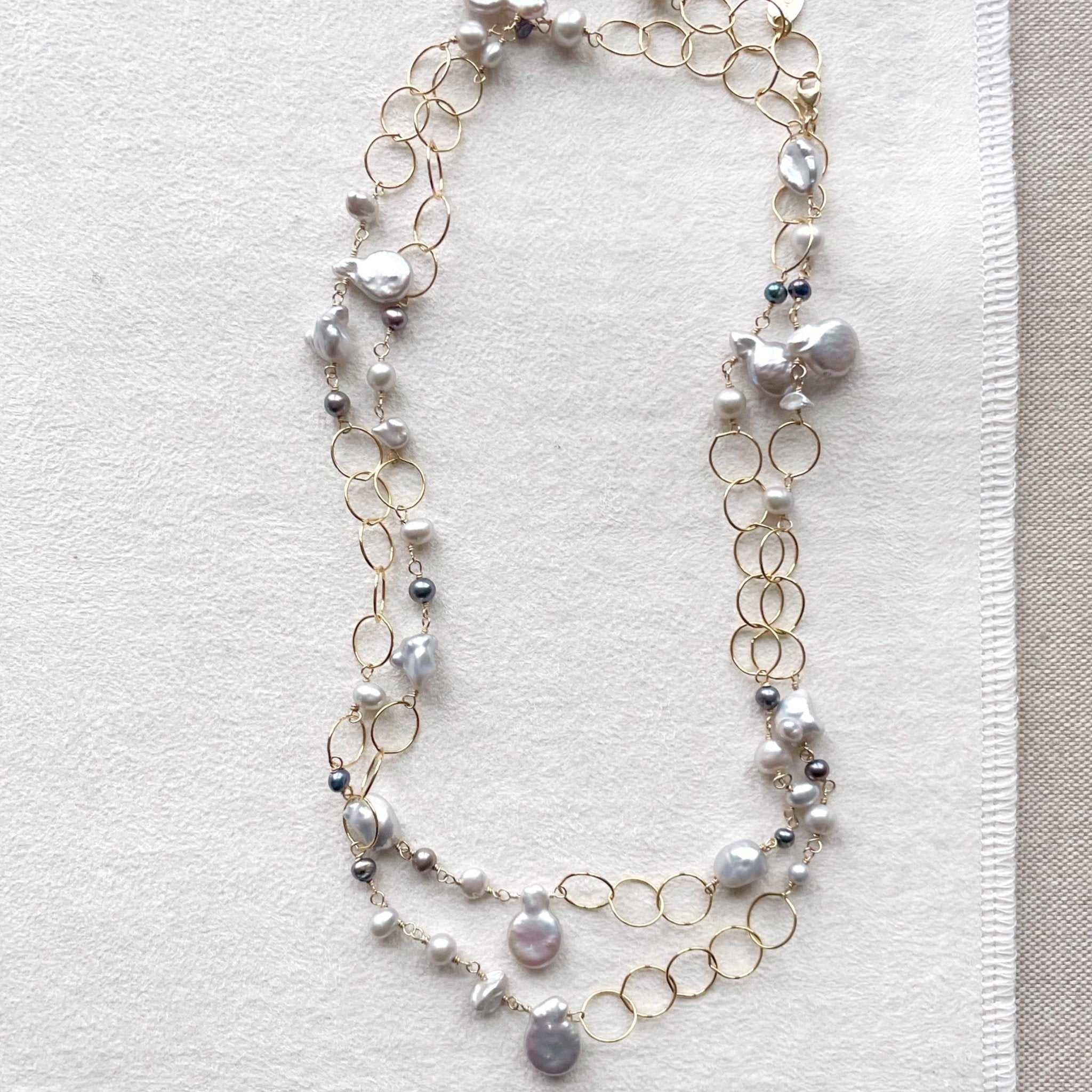 Gray Mist Necklace - Sarah Cornwell Jewelry