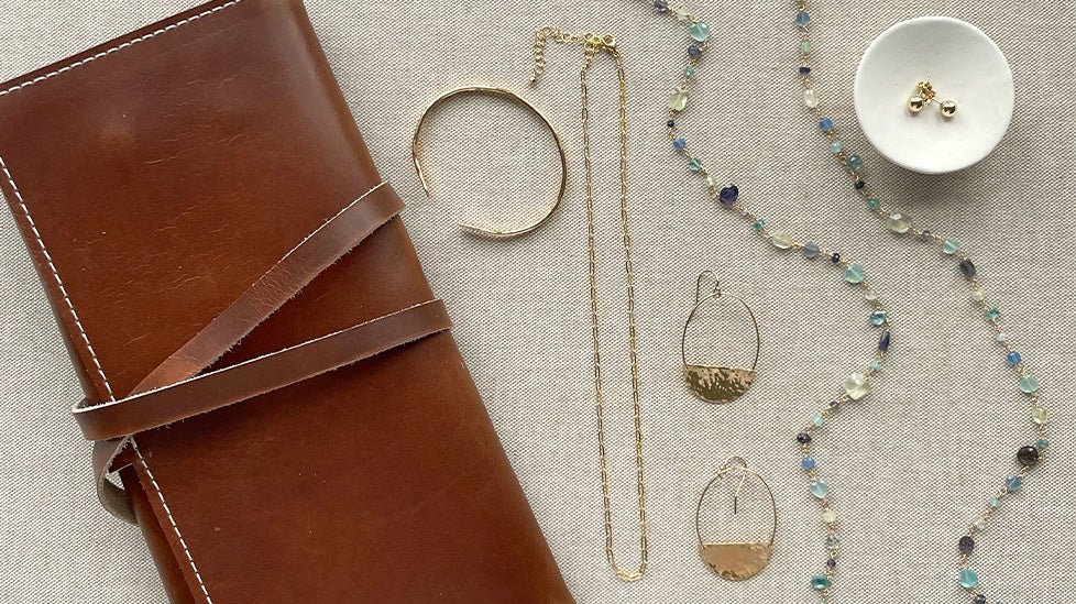 Pack Smart - 5 Essential Jewelry Pieces to Pack for Spring Travel - Sarah Cornwell Jewelry