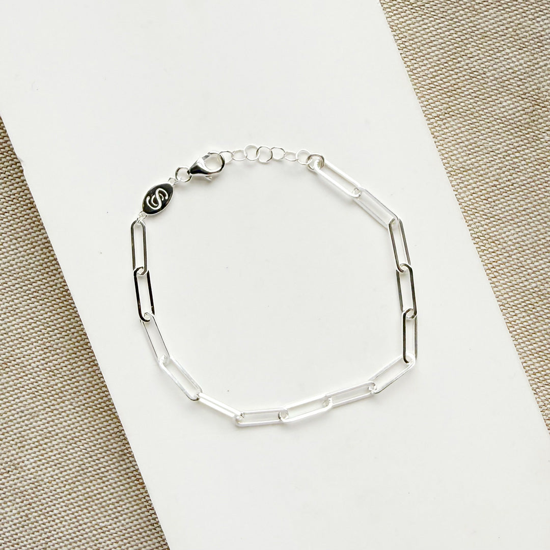 Gold Cable Chain Simple Layering Everyday Bracelet, Sarah Cornwell