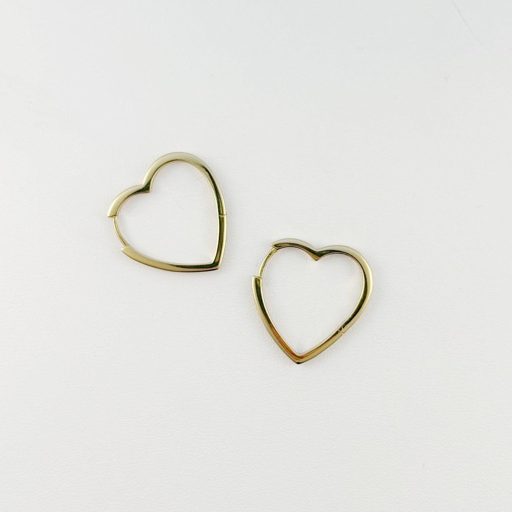 Valentina Heart Hoop – Sarah Cornwell Jewelry