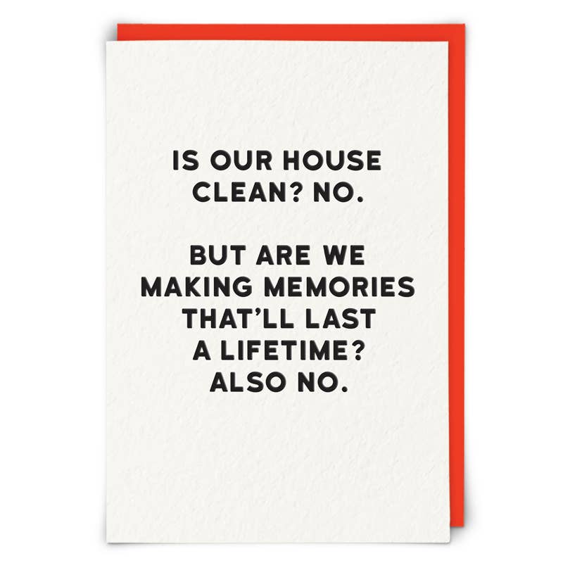 Redback Cards - Clean Greeting Card – Sarah Cornwell Jewelry